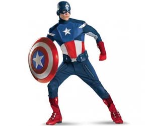 Omaľovánky Captain America