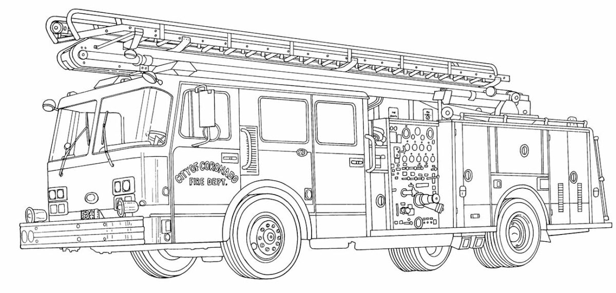 Fire Truck 5 – Having Fun With Children