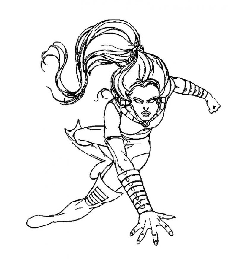 Free Printable X Men Coloring Sheets Free Coloring Sheet Printables