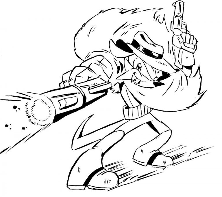 kolorowanka sonic fang the sniper – Having fun with children