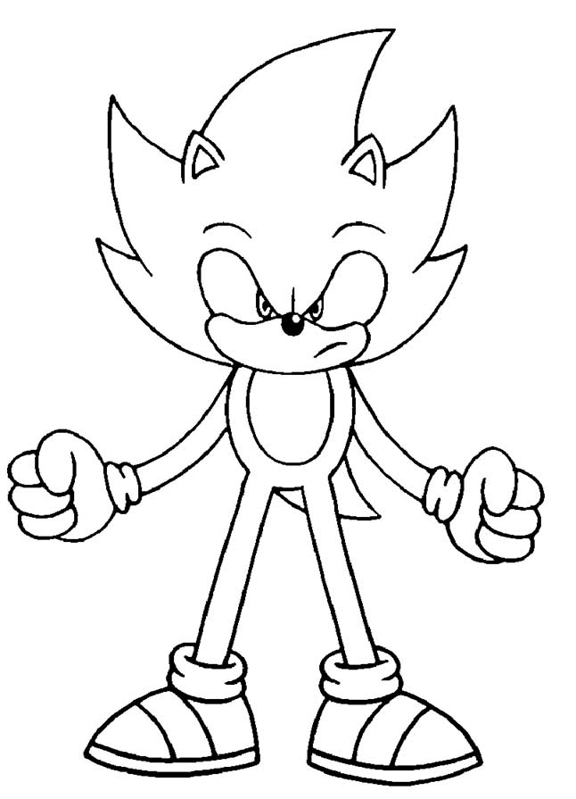 COLORINDO DESENHO DO SUPER SONIC  PINTAR DESENHOS วาดภาพระบายสี