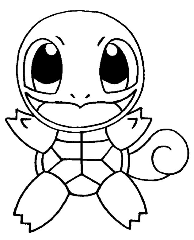 Dibujos para Colorear Squirtle by dibujosparacolorear on DeviantArt