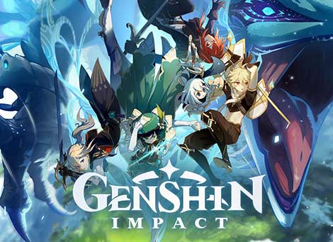 Dibujos de Genshin Impact para colorear