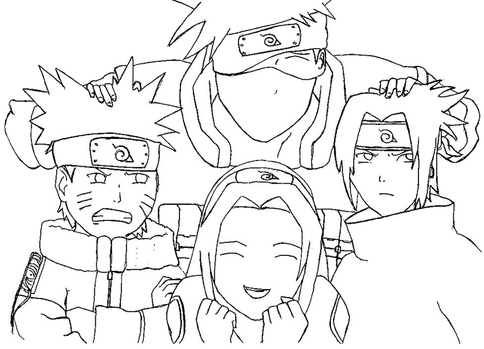 Colorindo Naruto  Animando Desenhos 