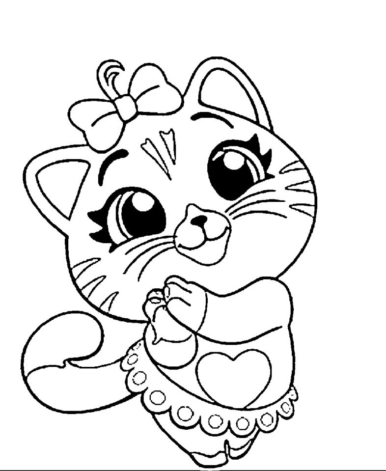 malebog 44 katte Pilou – At have det med børn