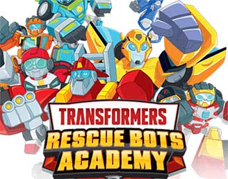 Rescue Bots Transformers målarbok