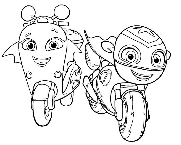 Ricky Zoom Coloring Page 15 – Having Fun With Children