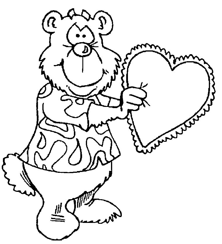 Valentines Day Coloring Book 23 – Having Fun With Children