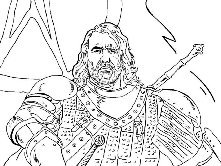 Game Of Thrones Coloring Book Completed Coloring Pages