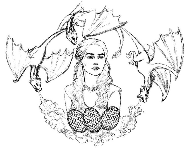 game of thrones coloring pages 28 Having fun with children