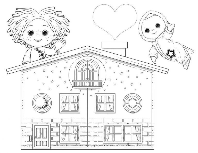 moon and me coloring pages 27 – Having fun with children