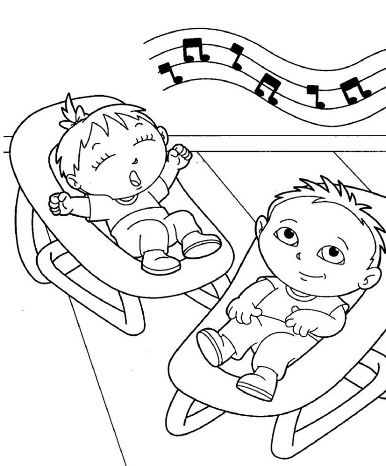 dora coloring page 19 – Having fun with children