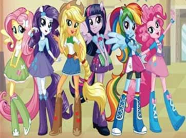Equestria Girls målarbok