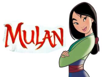 Omaľovánky Mulan
