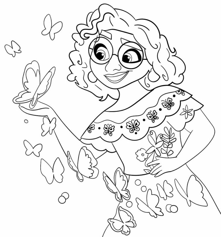 Encanto Coloring Pages – Having Fun With Children