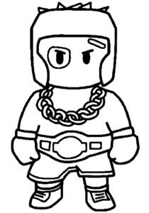 Desenhos de Stumble Guys para colorir, baixar e imprimir - Coloring Pages SK