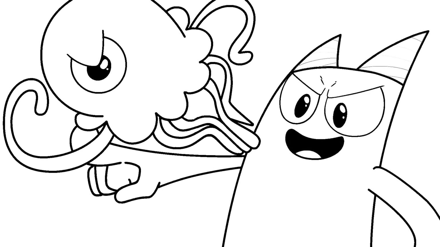 Rainbow Friends V Garten of Banban coloring pages 23 – Having fun with