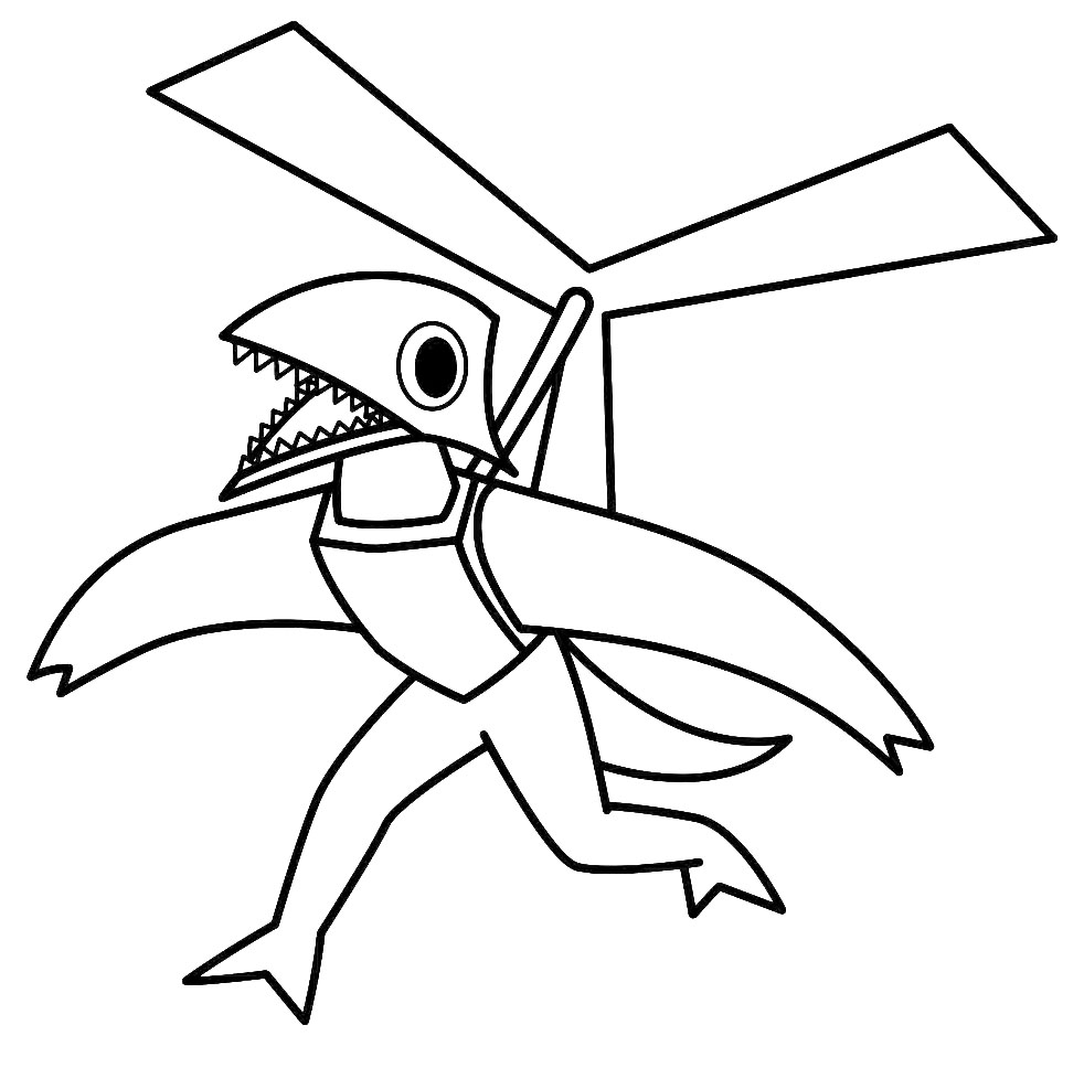 Rainbow Friends Chapter Coloring Pages 2 Yellow Having Fun With Children