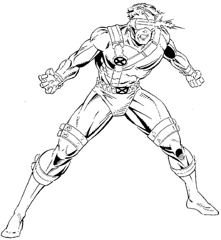 X-men coloring pages – Having fun with children