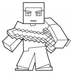 Minecraft coloring pages – Majkraft – Having fun with children