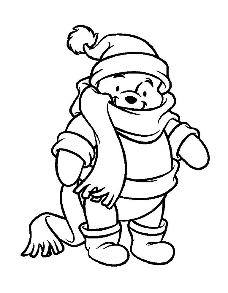 Winnie the Pooh coloring pages – Having fun with children