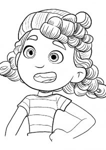 Luca coloring pages – Having fun with children