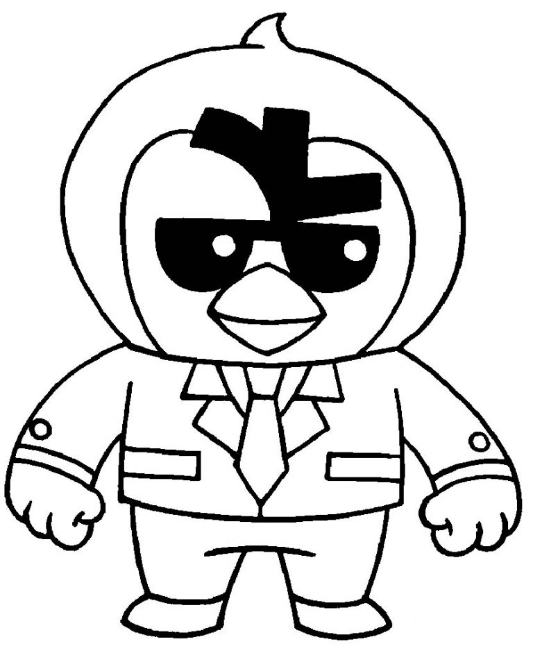 Brawl Stars Agent P coloring page – Having fun with children
