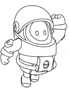 fall guys coloring pages 21 – Having fun with children