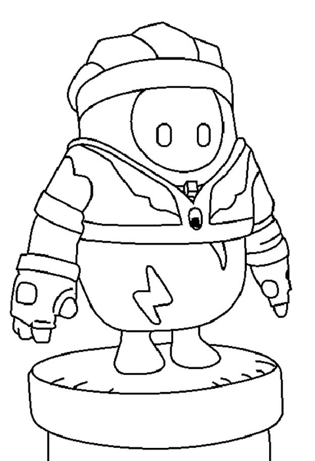 fall guys coloring pages 45 – Having fun with children