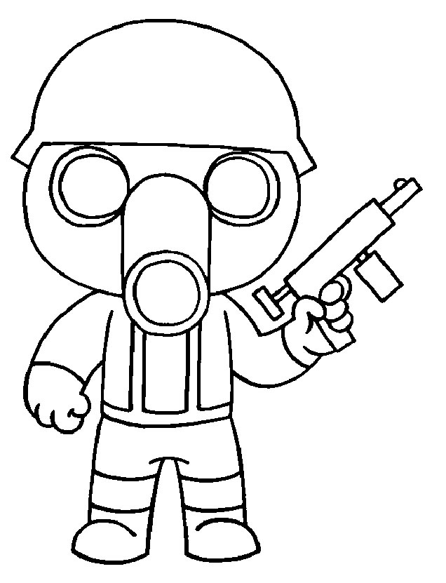 Torcher Roblox Piggy coloring page – Having fun with children