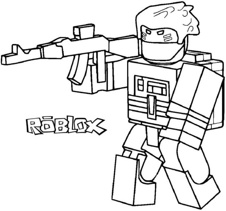 roblox coloring pages 22 – Having fun with children