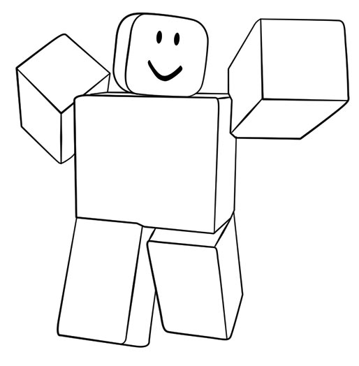 roblox coloring pages 5 – Having fun with children