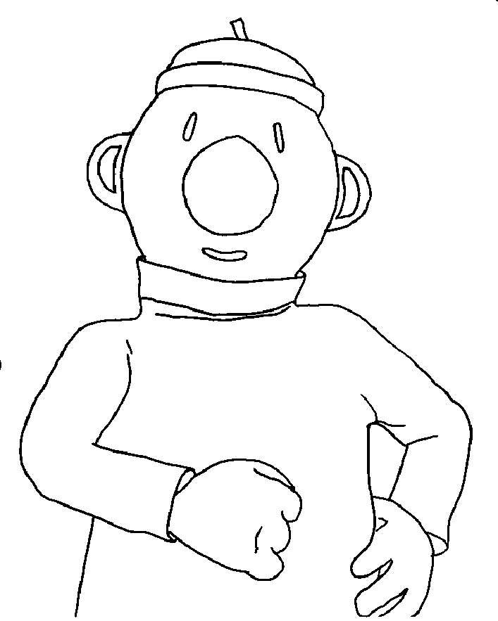 pat mat's neighbors coloring page 4 – Having fun with children