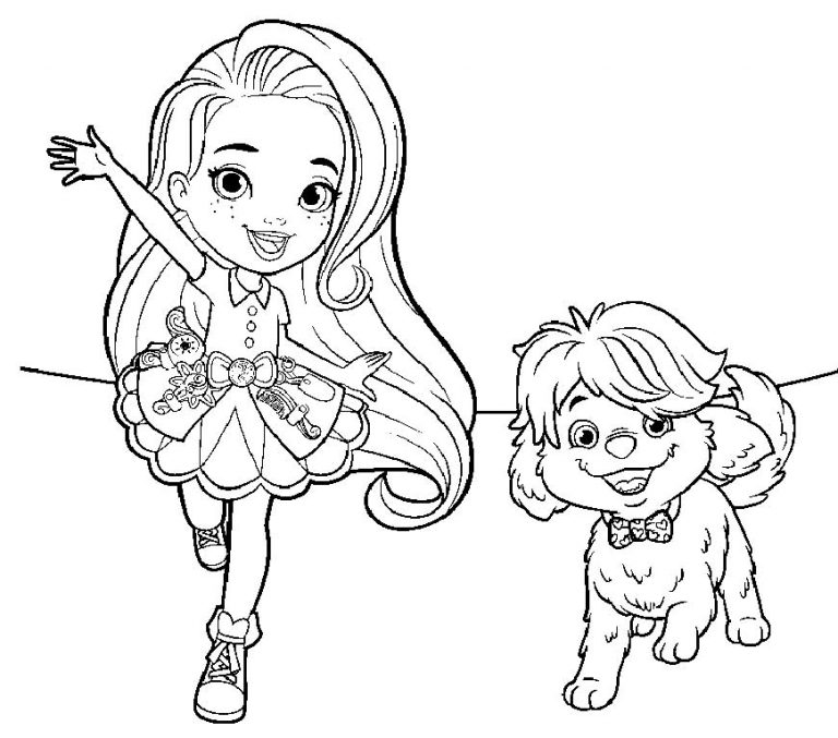 sunny day coloring page 16 – Having fun with children