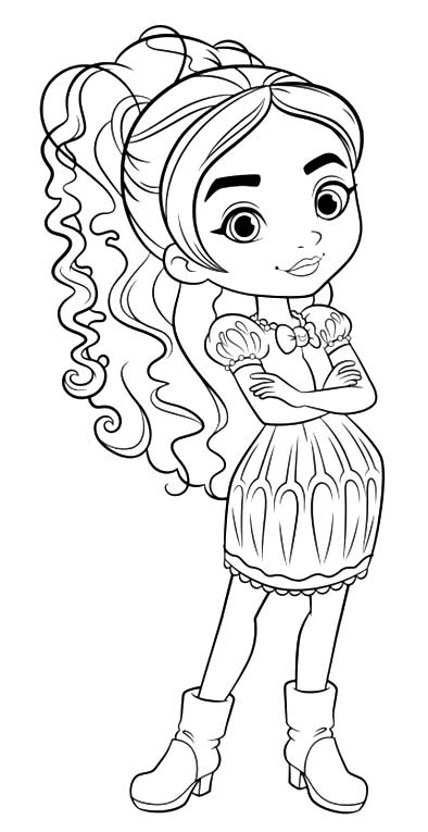 sunny day coloring page 24 – Having fun with children
