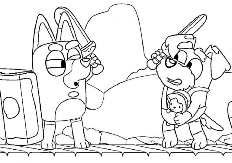 blues coloring book 24 – Having fun with children