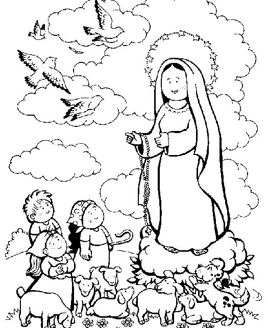 religious coloring book 4 – Having fun with children