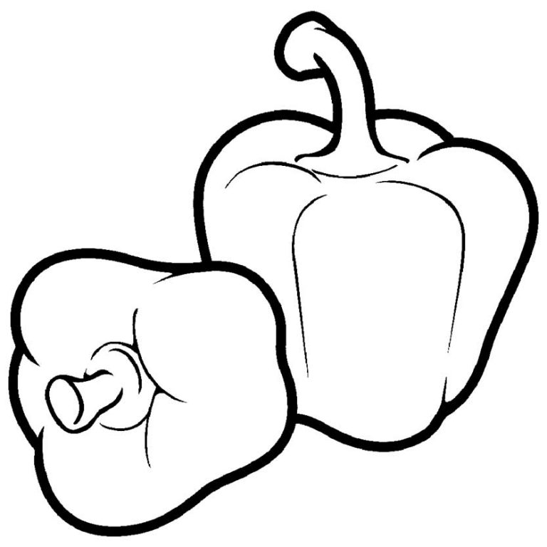 vegetables fruits coloring pages 15 – Having fun with children