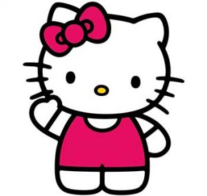 Hello Kitty coloring page – Having fun with children