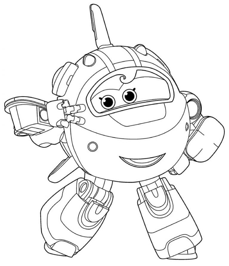 Super Wings coloring pages – Having fun with children