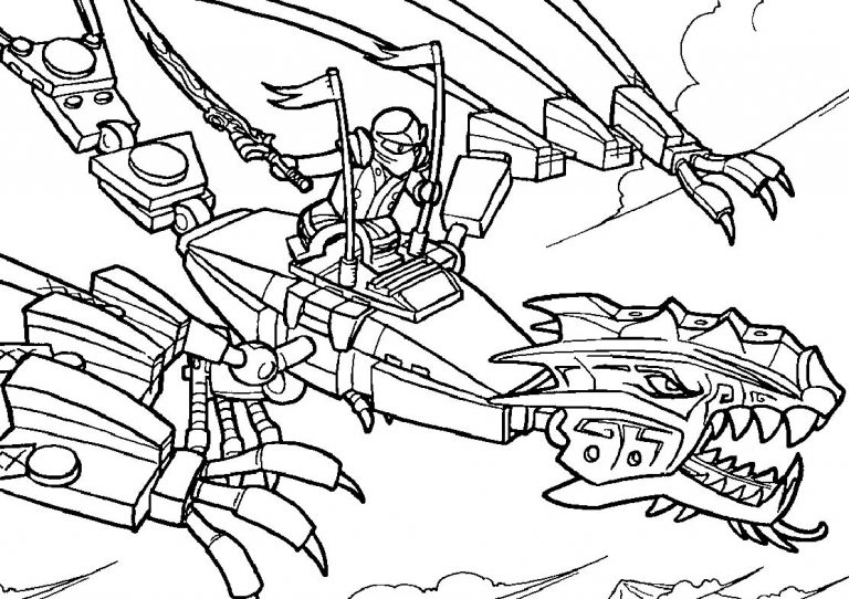 lego coloring pages 8 – Having fun with children