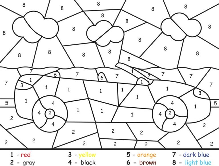 math coloring pages 25 – Having fun with children