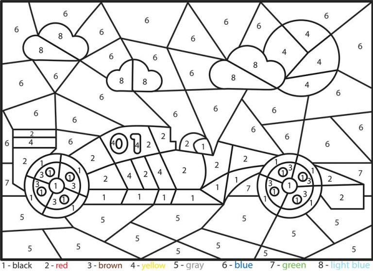 math coloring pages 37 – Having fun with children