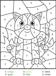 math coloring pages 5 – Having fun with children