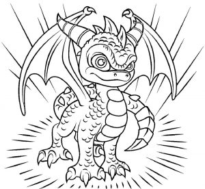 skylander coloring pages 2 – Having fun with children