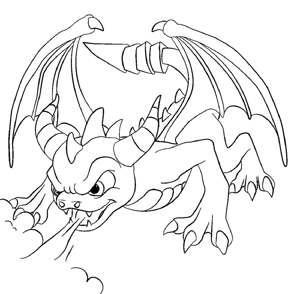 Skylanders coloring pages – Having fun with children