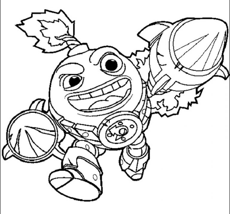 skylander coloring pages 53 – Having fun with children