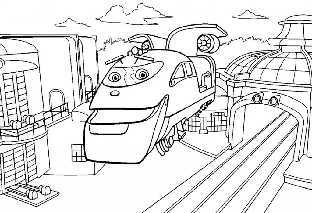 Stations coloring pages – Having fun with children