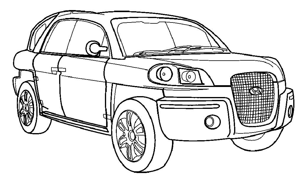 Hyundai coloring pages 16 – Having fun with children
