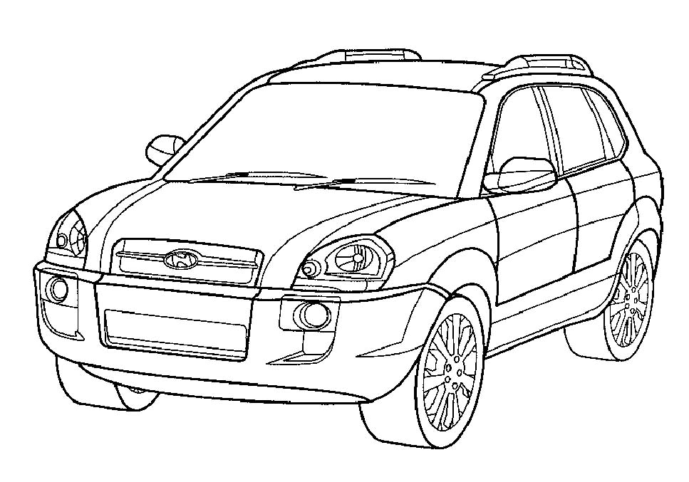 Hyundai coloring pages 4 – Having fun with children